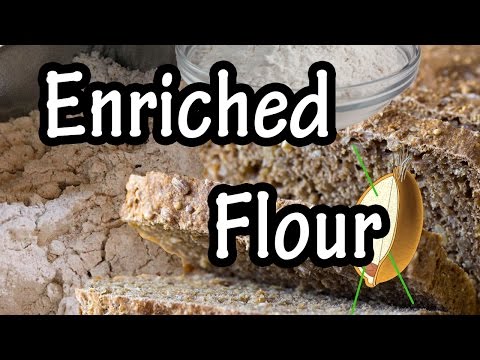 What is enriched flour