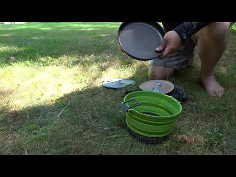 GSI Outdoors Escape HS 3L Pot + Fry Pan Demo