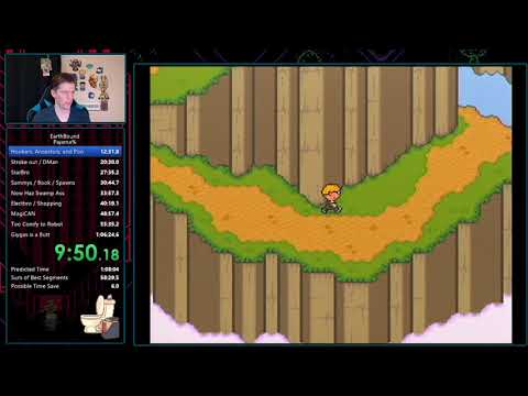 EarthBound Pajama% Speedrun/world record in 1:05:56