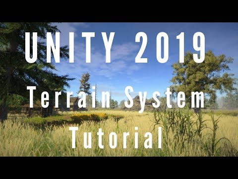 How to make a terrain in Unity - 2019 | Introduction