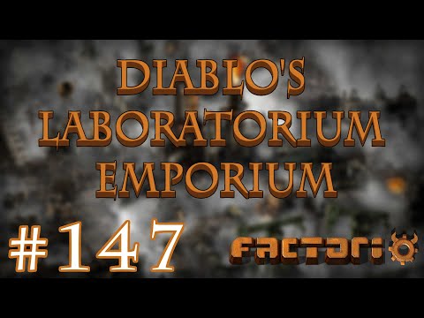 Diablo's Laboratorium Emporium Part 147: My First Chem Train | Factorio