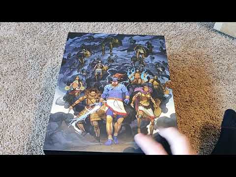 RuneQuest Glorantha Unboxing