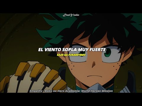 『AMV』Boku no Hero Academia: World Heroes Mission | Empathy | Sub. Español