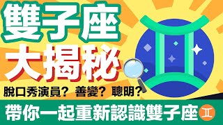 重新認識太陽雙子座，一次講透透♊️