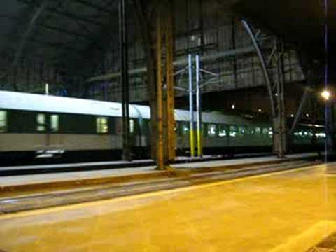 Příjezd EN 376 Galileo Galilei do stanice Praha hl.n.