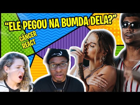 🇧🇷 Gringa Reage a Xamã Feat. Luísa Sonza - Câncer (Prod. DJ Gustah) 🥵😱
