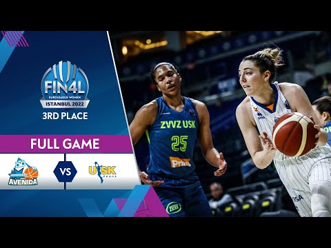 3RD PLACE: Perfumerias Avenida v ZVVZ USK Praha | Full Basketball Game | EuroLeague Women 2021-22