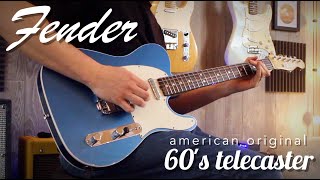 Video thumbnail for Fender American Original 60's Telecaster by Jack Fossett