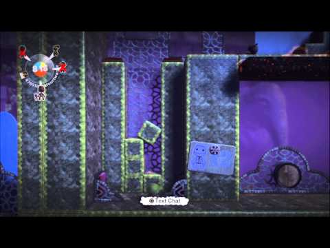 LittleBIGPlanet (720p HD) Walkthrough Part 76 - Great Magician's Palace - Co-op & Collected All
