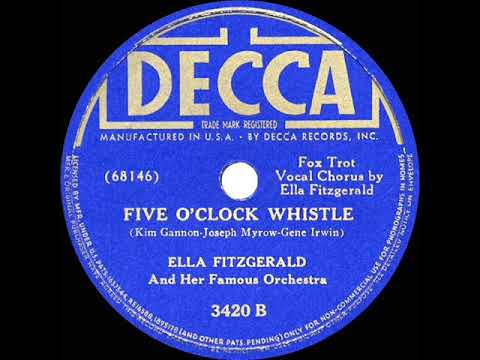1940 HITS ARCHIVE: Five O’Clock Whistle - Ella Fitzgerald