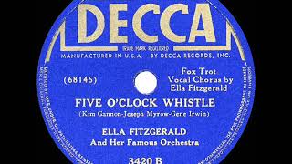 1940 HITS ARCHIVE: Five O’Clock Whistle - Ella Fitzgerald