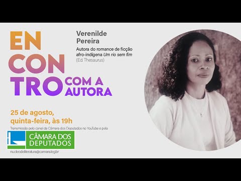 Encontro com a Autora Verenilde Pereira – 25/08/22