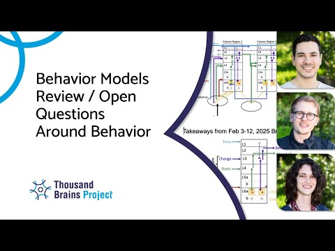 2025/03 - Behavior Models Review / Open Questions Around Behavior