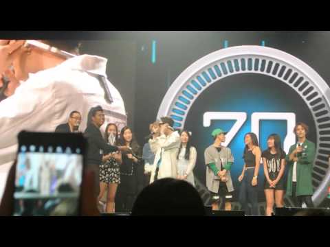 150924 BEAST ORDINARY FANMEET in SG: Game with fans - Guess the song (Junhyung's)