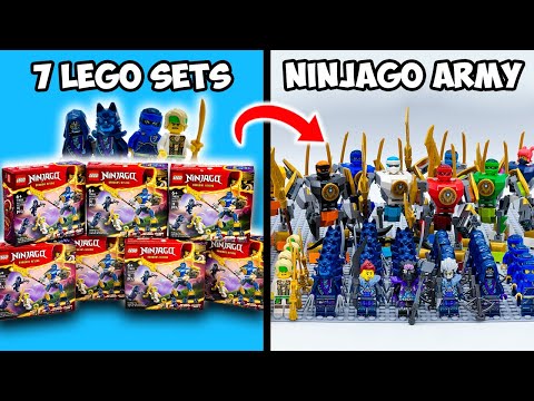 I Built a Mech for EVERY Ninja by Army-Building the NEW Ninjago Battle Pack!
