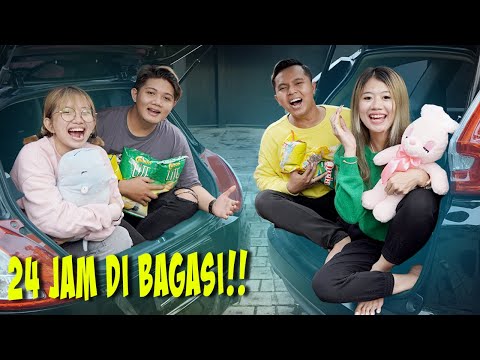 24 HOURS IN A CAR TRUNK!! BECOME A NEW ROOM!!