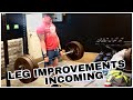 LEG IMPROVEMENTS INCOMING | Leg Day Training