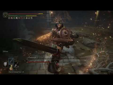 How to beat Crucible Knight Ordovis (Duo Boss) - Casual player - Elden Ring
