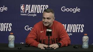 Darko Rajakovic | Pre Game at Cleveland Cavaliers | April 18, 2026