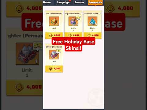 Did ‎⁨@LastWarSurvival⁩  finally do it? are we getting #free #base #skins