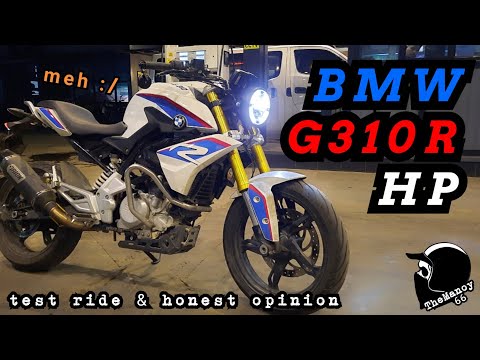 BMW G310R Test Ride and Honest Opinion - TheManoy66