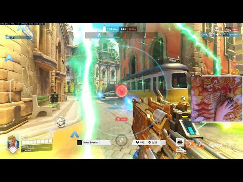 IS THIS TRACKING INSANE?! TOP 500 OVERWATCH 2 GALE INSANE SOLDIER 76 GAMEPLAY