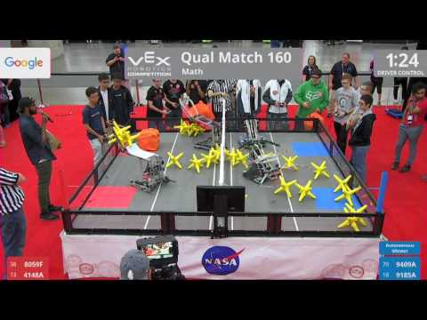 2017 VRC Math Q160 - 8059F 4148A vs 9409A 9185A - 32 to 18
