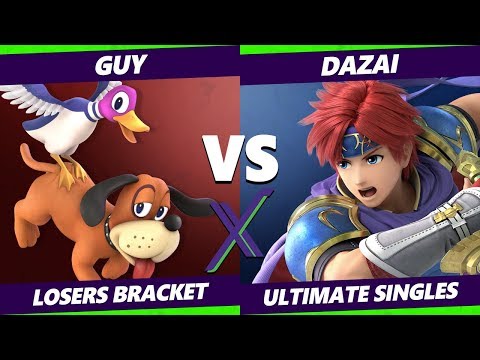 Smash Ultimate Tournament - Guy (Duck Hunt) Vs. Dazai (Roy) - S@X 306 SSBU Losers Bracket