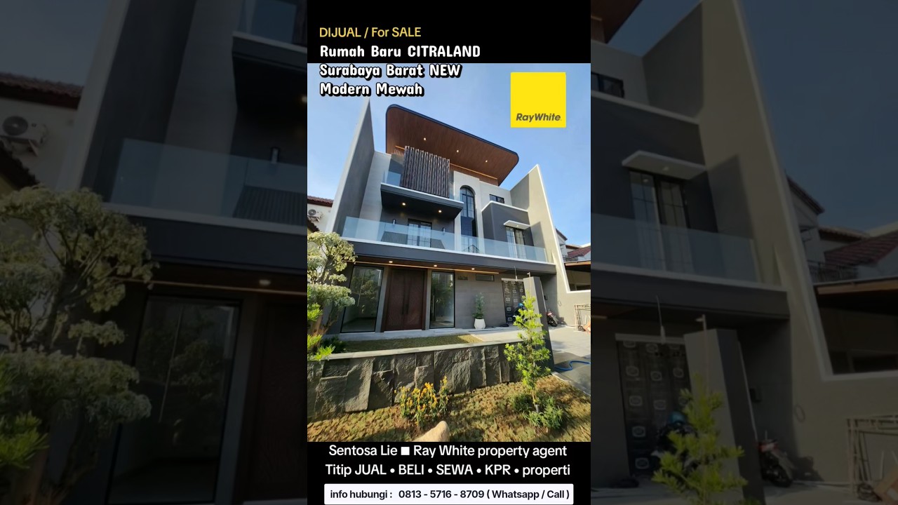 8 Miliaran Dijual Rumah Baru Citraland Puri Widya Kencana - New Smart Home Lokasi Terdepan Dekat Gwalk, Sekolah Ciputra, Uc, Ciputra Hospital, Jungle Padel