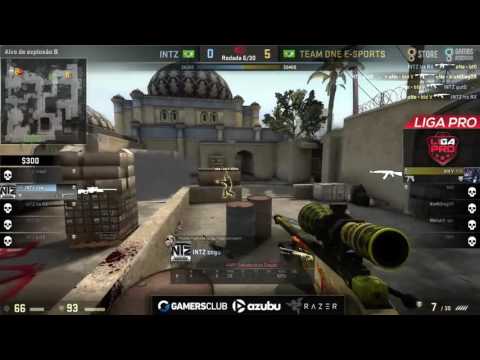 Liga Profissional Gamers Club #1 - Team One vs. INTZ (Dust 2) - Narração PT-BR