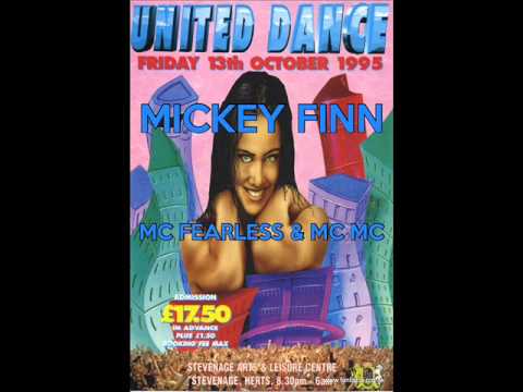 Mickey Finn Mc Fearless & Mc Mc @ United Dance 13th October 1995