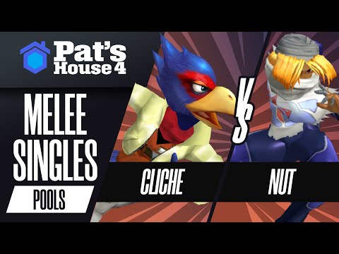 Cliche vs. Nut - Pat's House 4 - Melee Singles Pools
