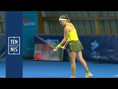 Burel - Lamens, les temps forts de la demi-finale de Poitiers | FFT