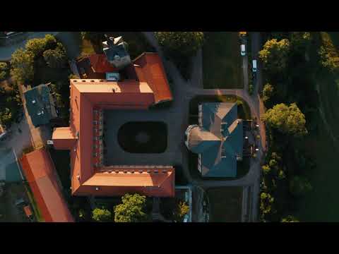 WHERE J. S. BACH PLAYED PIANO –The unique castle of Ettersburg in Thuringia from above