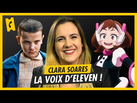 She's the voice of Eleven (Stranger Things) and Ochaco! - Clara Soares