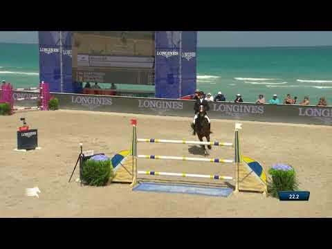 Ben Maher and Ginger Blue's winning round on Miami Beach | CSI5* 1.45m