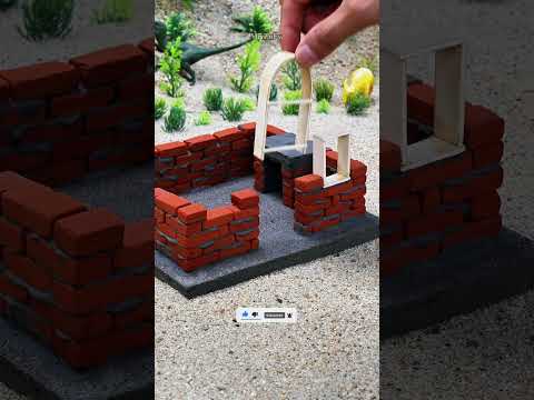 How Would Your DREAM House Look With a Fireplace & Chimney? #minihouse #fireplace #chimney