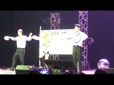 [60fps 1080p 직캠] 020918 Wild KARD Tour in Manila — J.seph, Somin and BM dancing to TWICE's TT