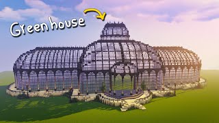 How To Build a Grand VICTORIAN GREENHOUSE in Minecraft Tutorial. ( Minecraft House Tutorial )