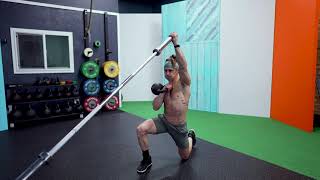 Half Kneeling Filly Landmine Press