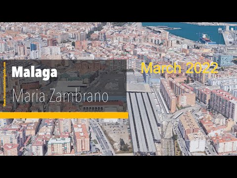 Malaga’s Maria Zambrano railway station. By www.yourcostadelsolguide.com