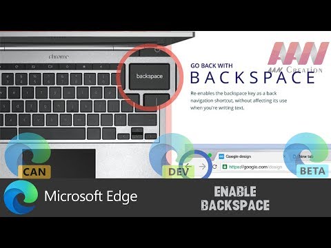 How to Enable Backspace in Microsoft Edge Chromium
