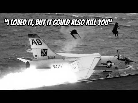 Flying, Fighting, and Ejecting From an F-8 Crusader