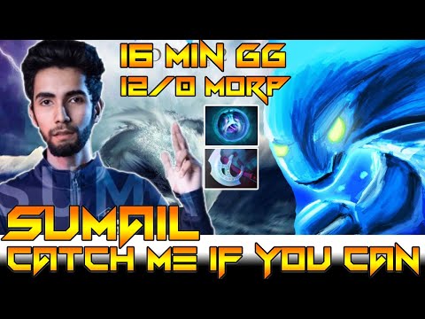 Sumail- Morphling Mid 16 MIN GG Unkillable with just 2 items 7.25 Dota 2 Gameplay