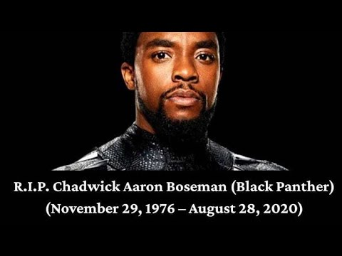 Chadwick Boseman tribute-message from the King (R.i.p to the GOD)