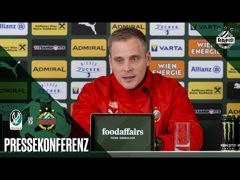 Pressekonferenz vor dem Viertelfinale gegen Ried
