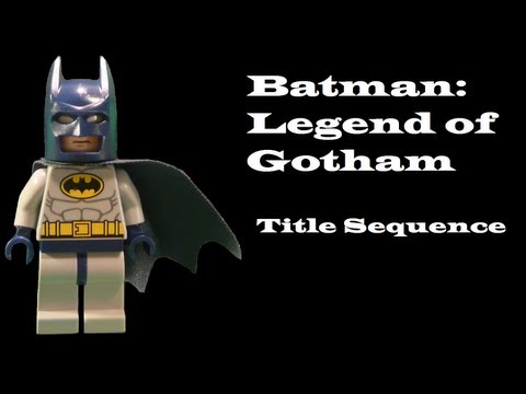 Lego Batman: Batman Legend Of Gotham Title Sequence