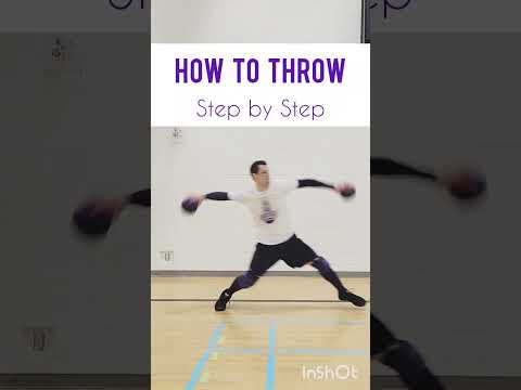 How to #Throw a #Dodgeball (Overhand) - Step by Step