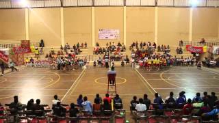 preview picture of video 'Final Turnamen Bola Voli Putri ANANTA CUP 2 antara Vocus Bekasi VS Mitra Kencana Bank Jateng PART 1'