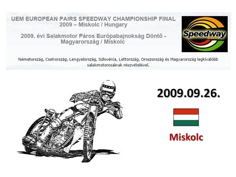 2009.09.26.Speedway Pairs European Championship final-Miskolc(HUN)